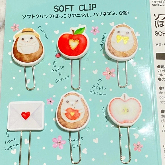 3/$20 🌸 Soft Paper Clip - Picture 2 of 4